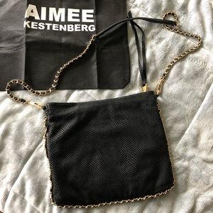 Aimee Kestenberg / Cyrus Shoulder Black Bag